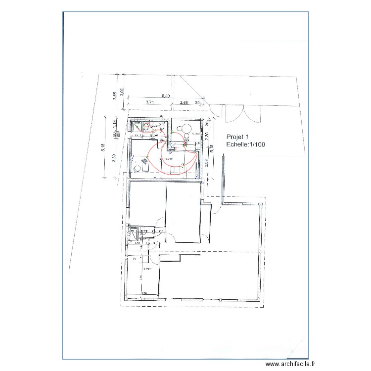 MECHIN ARBOR. Plan de 0 pièce et 0 m2