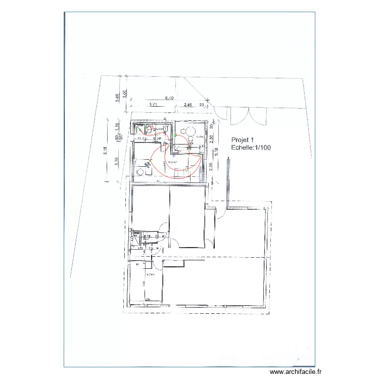 MECHIN ARBOR. Plan de 