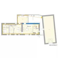 habitation mur de refend WC cellier