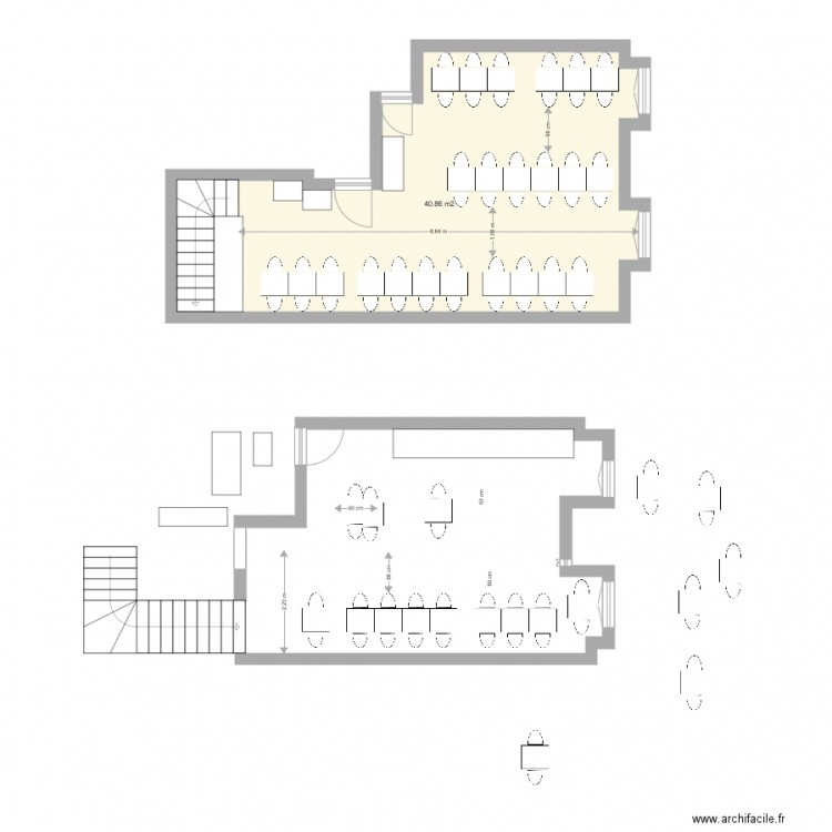 Crêperie St Ger 2. Plan de 0 pièce et 0 m2