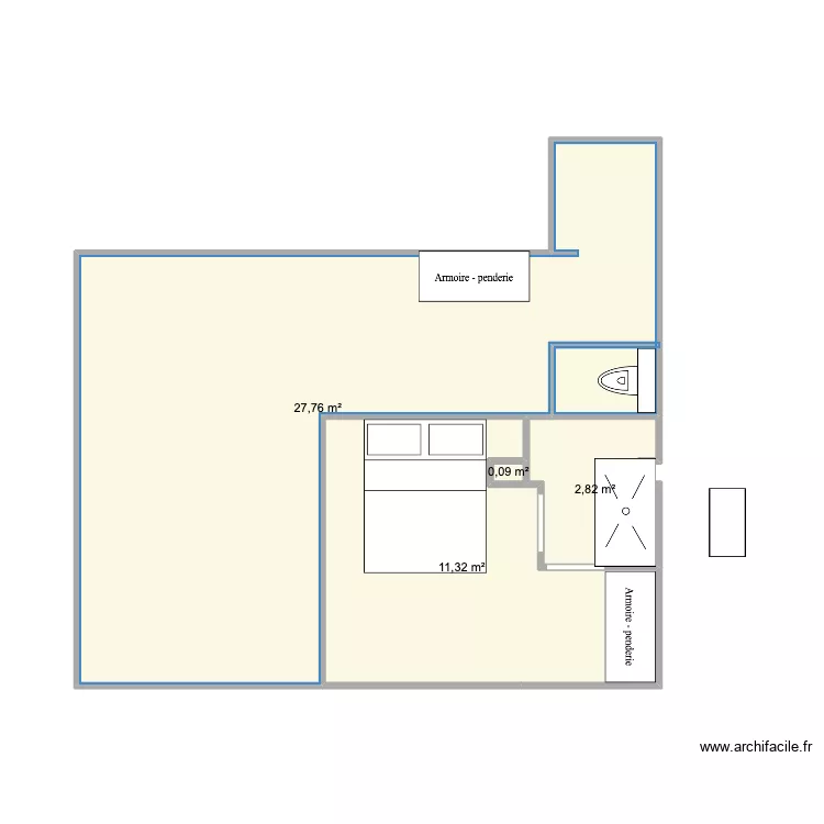 Santa Clara apr&egrave;s demol. Plan de 