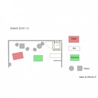 Plan Stand Salon 