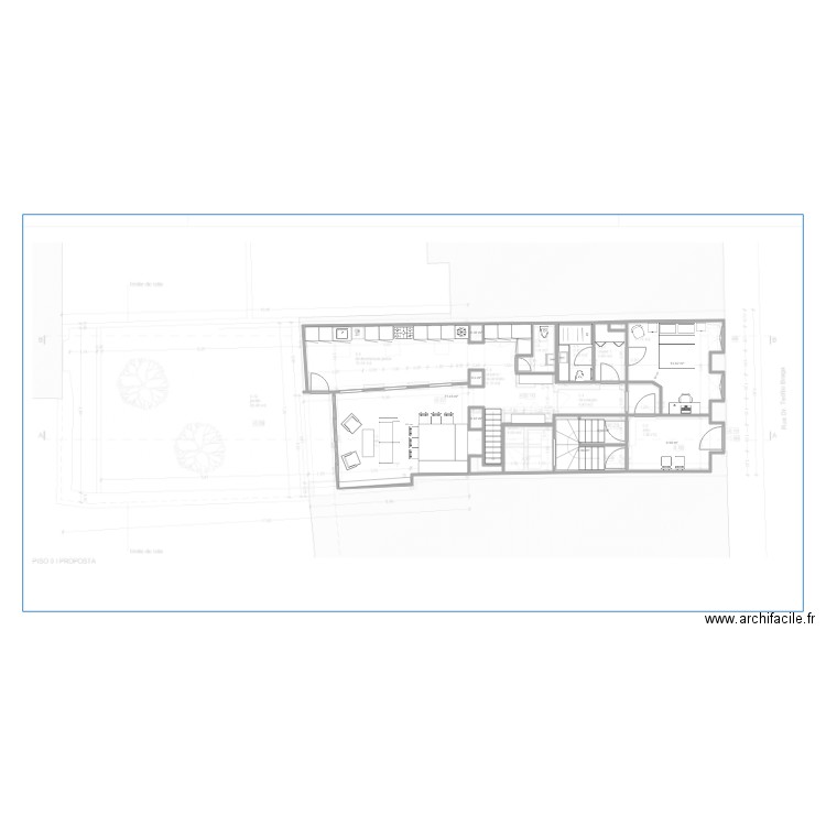 braga piso 0 v2. Plan de 0 pièce et 0 m2