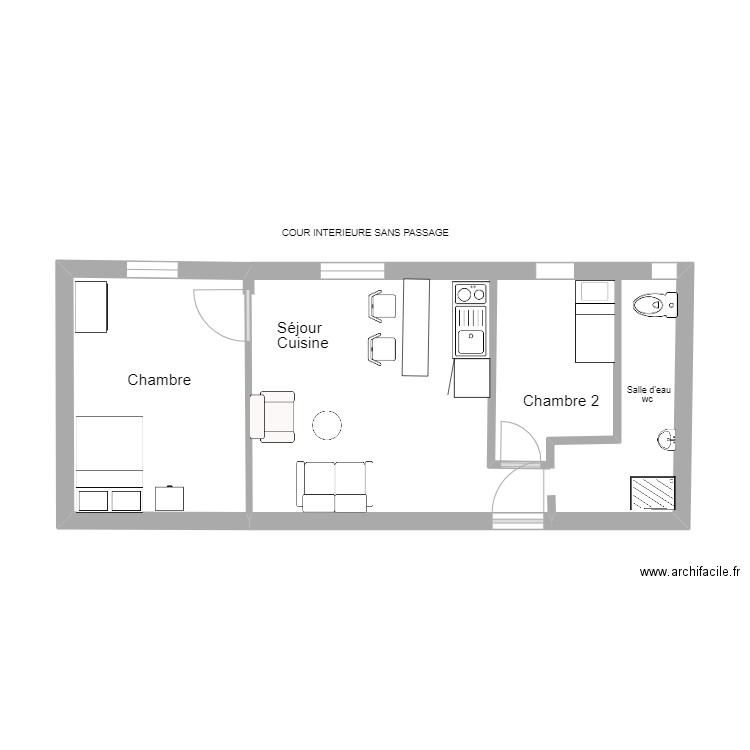 JOURDON. Plan de 0 pièce et 0 m2