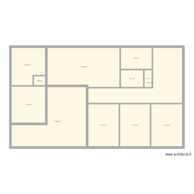 maison. Plan de 0 pièce et 0 m2