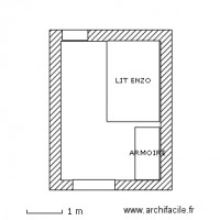 PLAN CHAMBRE ENZO