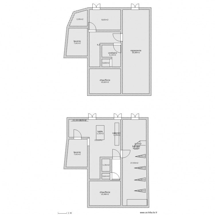 boutique. Plan de 0 pièce et 0 m2