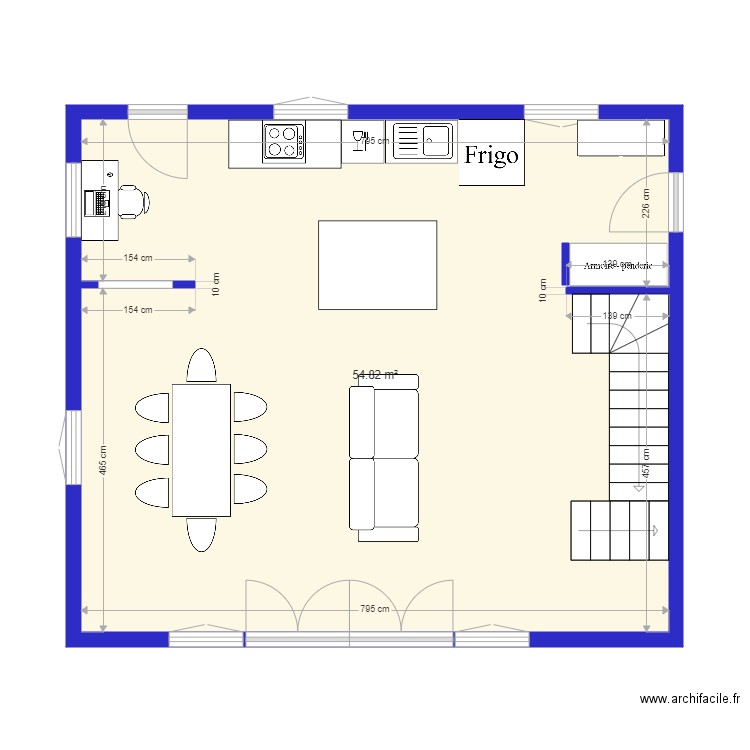 PARRAUD projet 2. Plan de 0 pièce et 0 m2