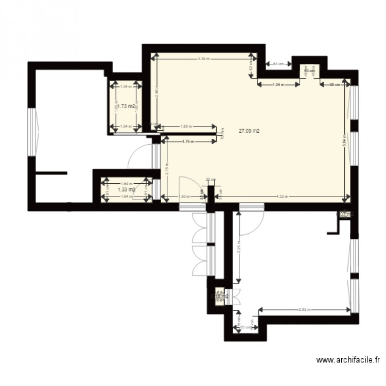 Plan. Plan de 0 pièce et 0 m2