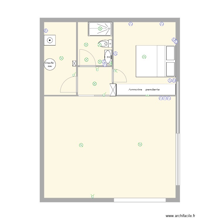 Projet Pertuis. Plan de 0 pièce et 0 m2