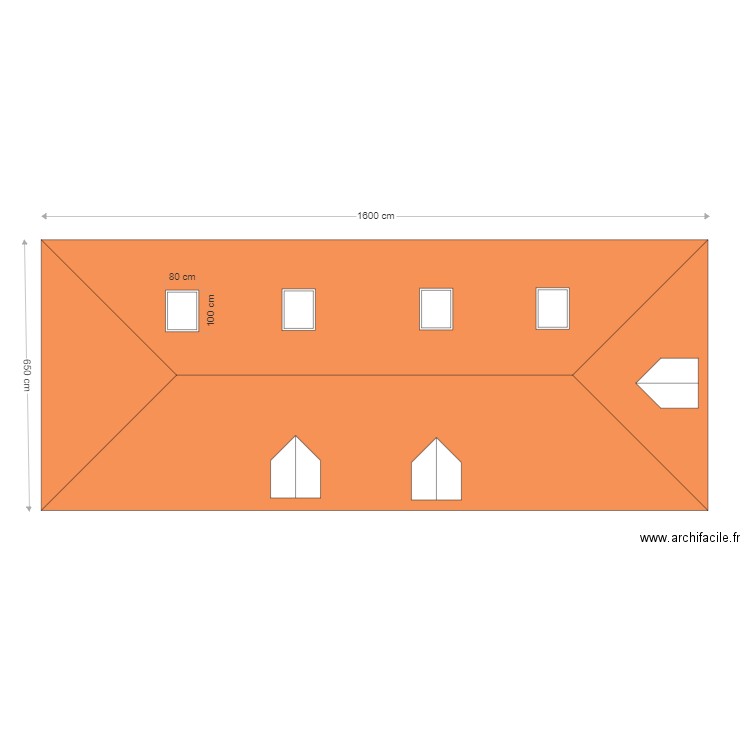 Toiture Erdeven . Plan de 0 pièce et 0 m2