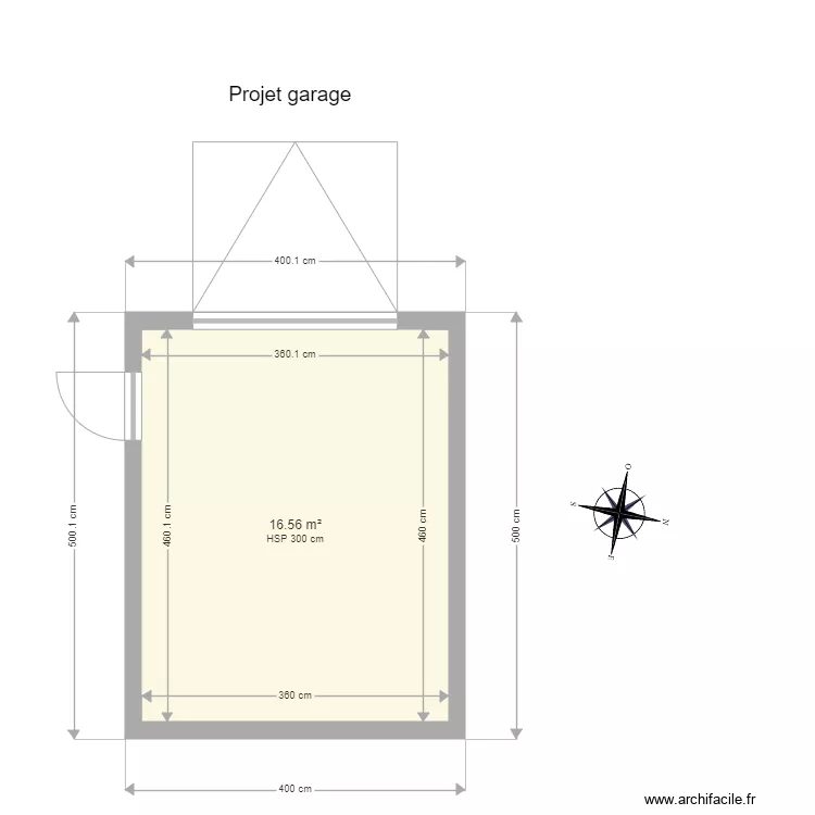 Fa&ccedil;ade Est. Plan de 