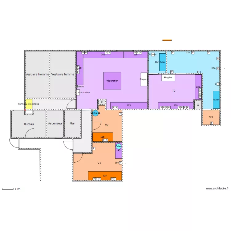 Laboratoires CL épuré élec. Plan de Laboratoires CL épuré élec. Plan de