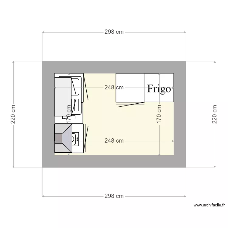 CUISINE ZALANA 4. Plan de 