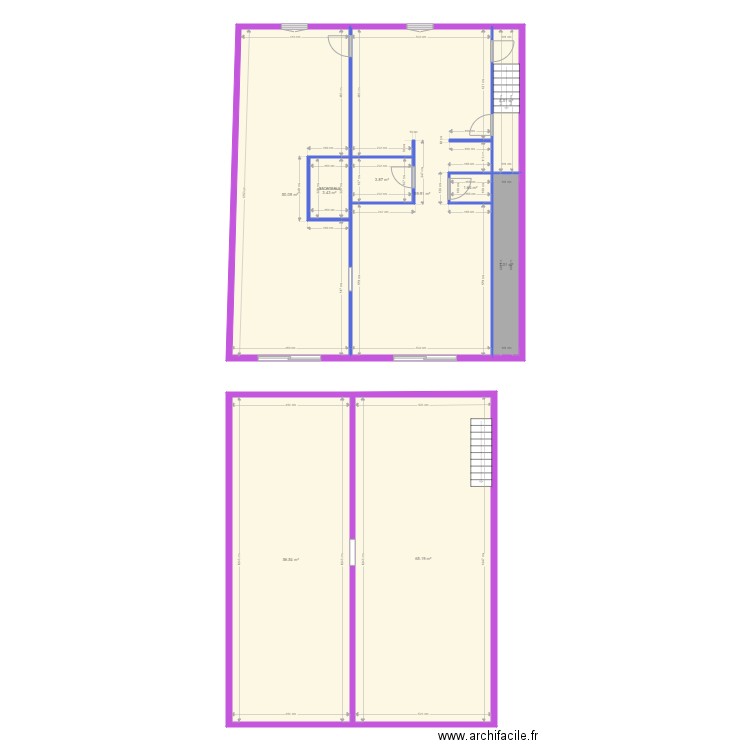 ecochard. Plan de 0 pièce et 0 m2