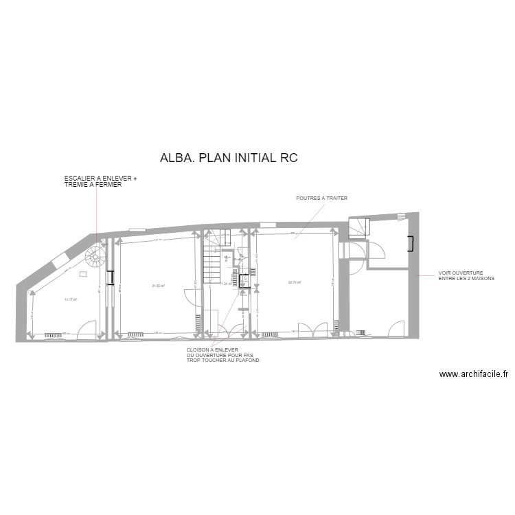 CUISINE  SM  ENTREE. Plan de 0 pièce et 0 m2