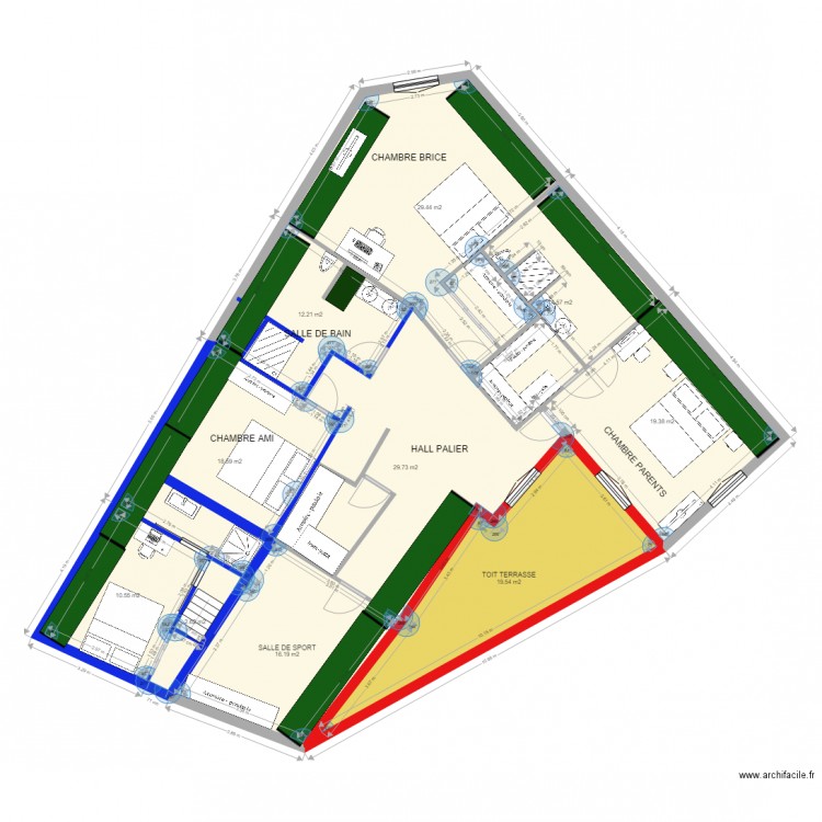 Plan. Plan de 0 pièce et 0 m2