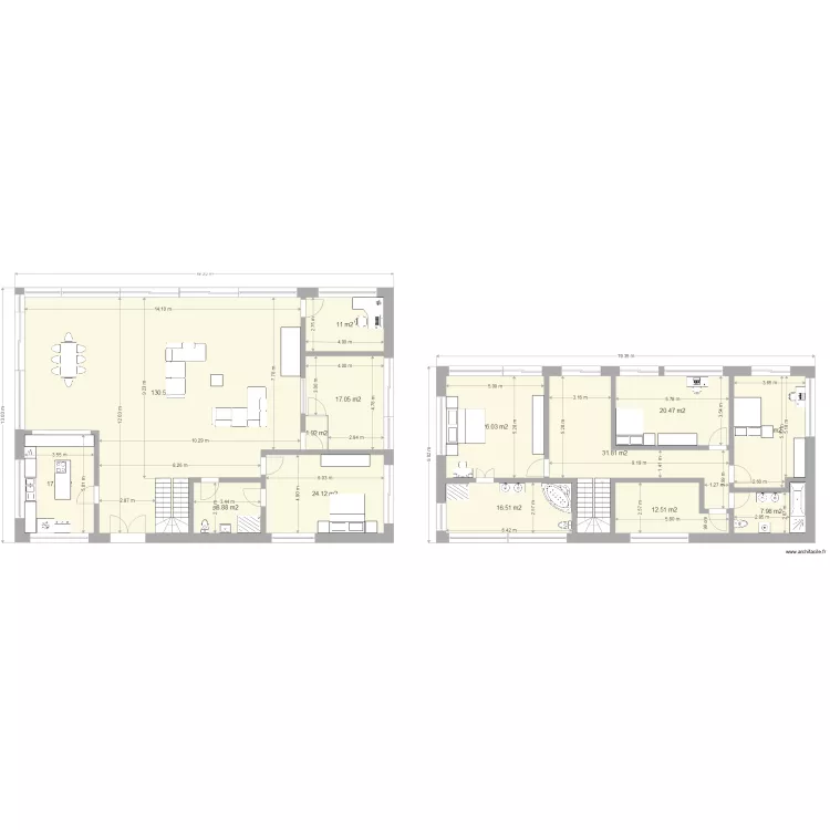 maison du futur. Plan de maison du futur. Plan de