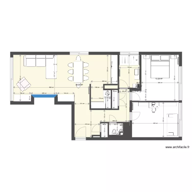 La Lanterne 1. Plan de La Lanterne 1. Plan de