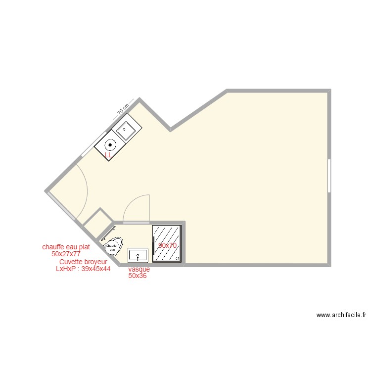 VAUTHIER PLOMBERIE V 3. Plan de 0 pièce et 0 m2