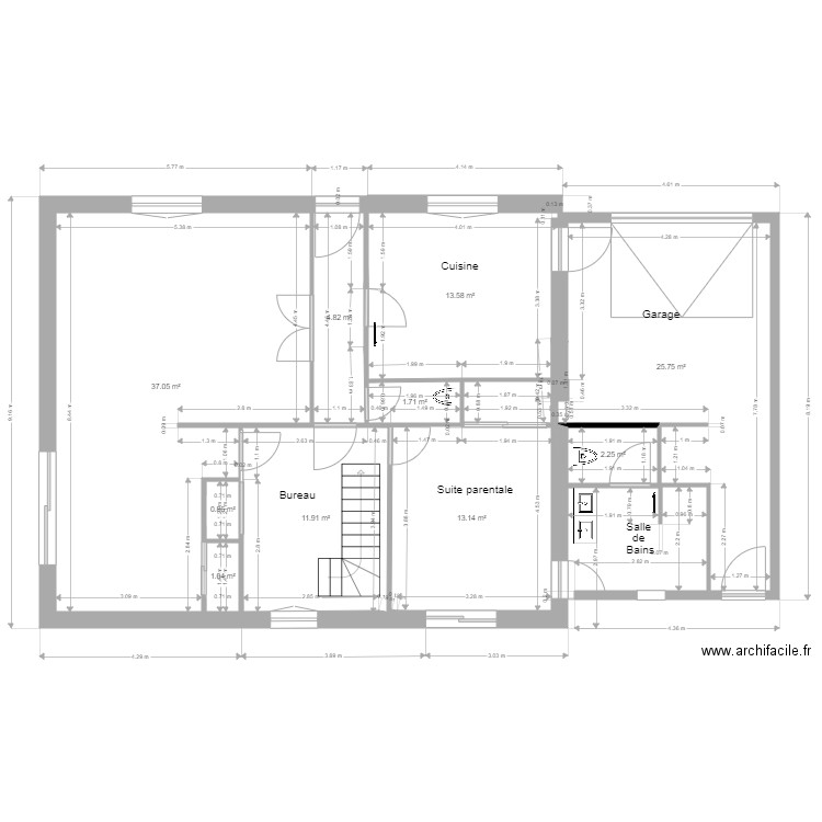 RDC BRIEC 11. Plan de 0 pièce et 0 m2