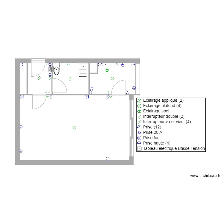 M PAUVERT 1. Plan de 0 pièce et 0 m2