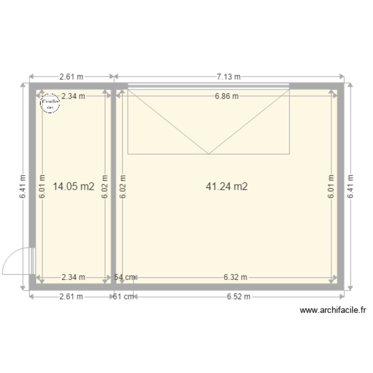 Melle VIAL. Plan de 0 pièce et 0 m2
