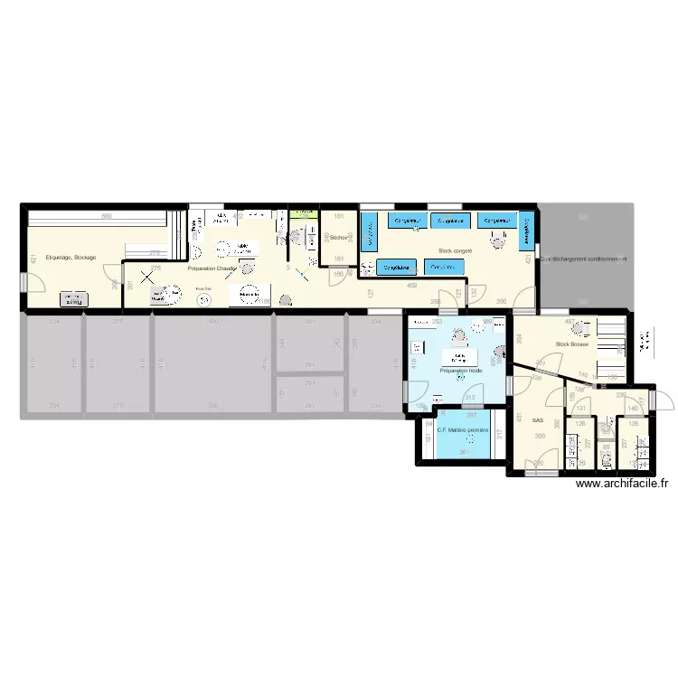 Ferme Cerf Cons 001 + Matos. Plan de 