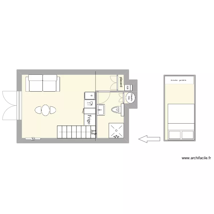 studio tp homes. Plan de studio tp homes. Plan de
