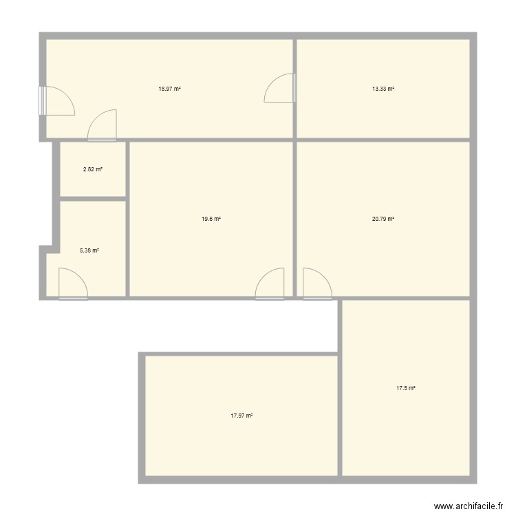 ZAGHDOUN  2 EXTENTION 1. Plan de 0 pièce et 0 m2