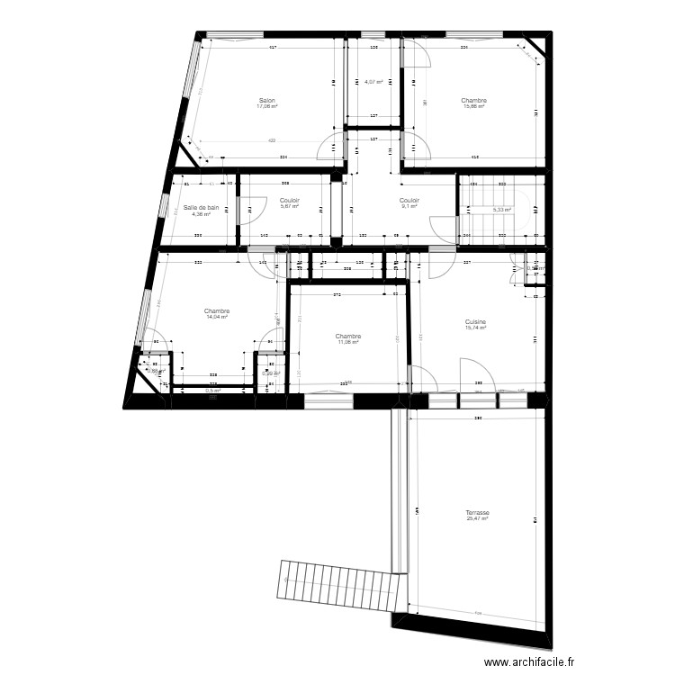 cadinot plan base mairie permis. Plan de 31 pièces et 273 m2