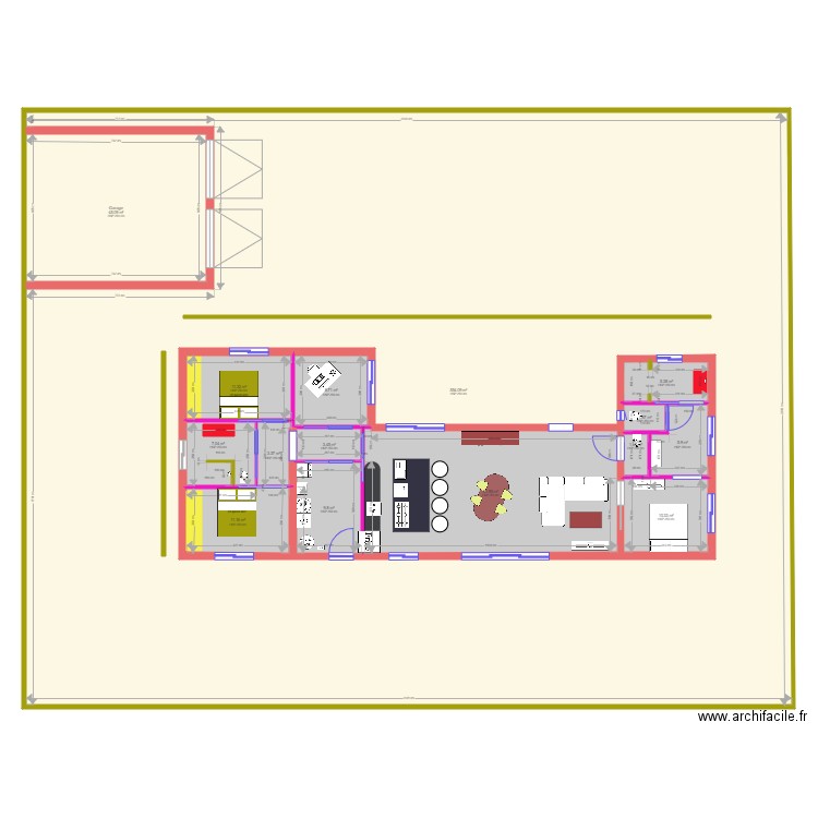 Plan maison 5. Plan de 0 pièce et 0 m2