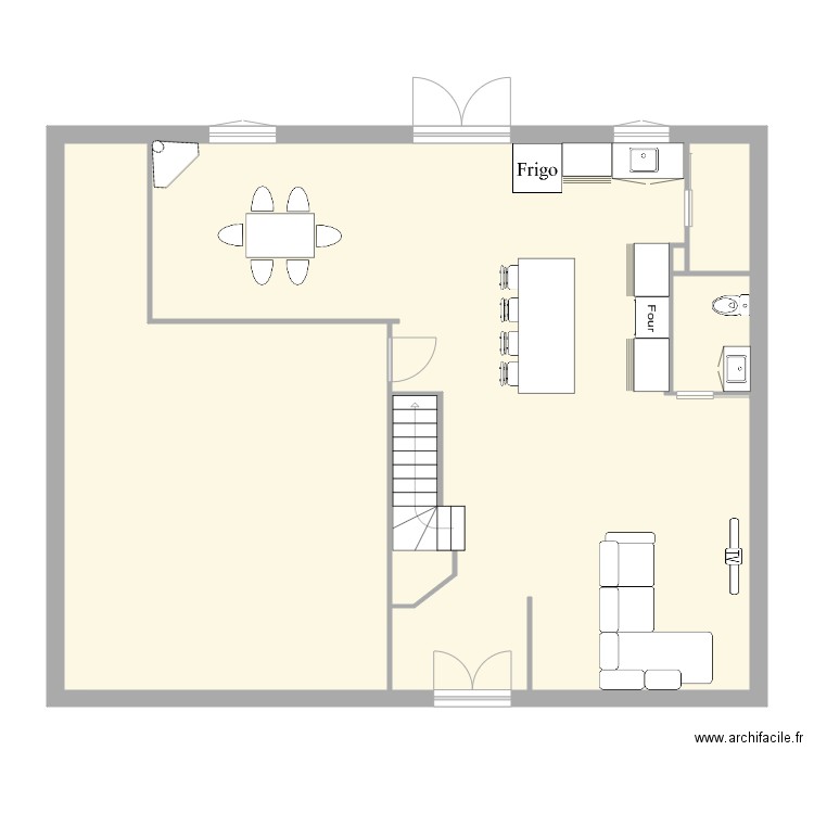 Maison V2 OC. Plan de 0 pièce et 0 m2