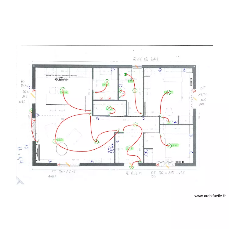 RICHARD ARBOR. Plan de 