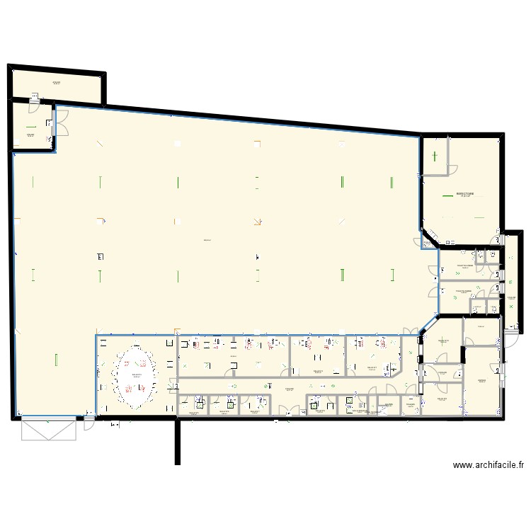 alexis élec . Plan de 31 pièces et 1423 m2