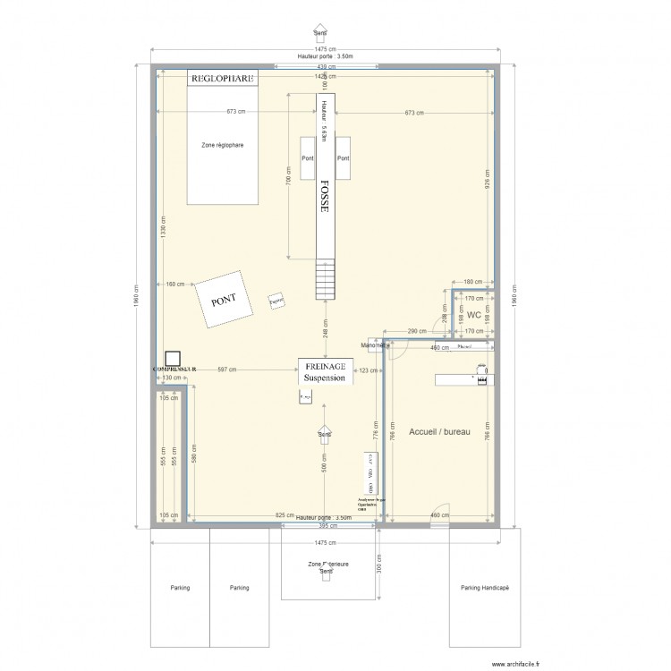 35CTLA. Plan de 0 pièce et 0 m2