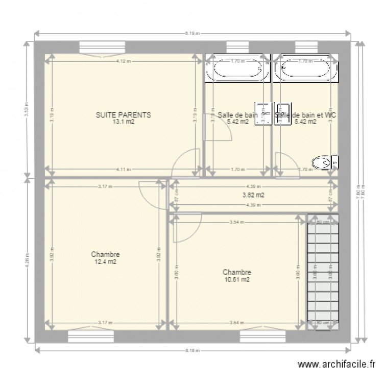 st ch LOT A éta Version 800 X 780. Plan de 0 pièce et 0 m2