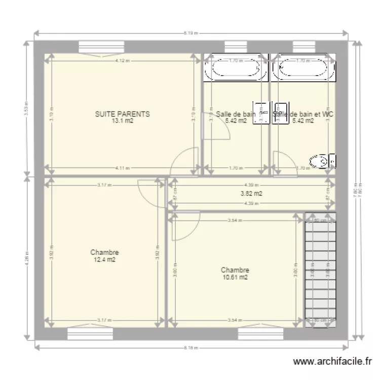 st ch LOT A &eacute;ta Version 800 X 780. Plan de 