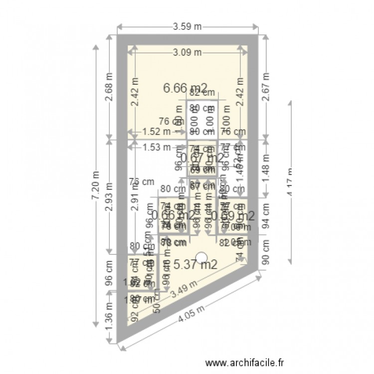 CHAILLY DIVISION2. Plan de 0 pièce et 0 m2