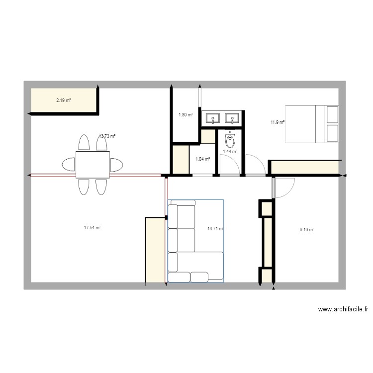 47700. Plan de 0 pièce et 0 m2