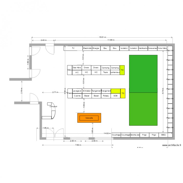 Alencon V2. Plan de 0 pièce et 0 m2