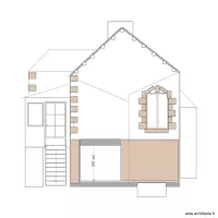 FACADE LATERALE COTE DROIT 