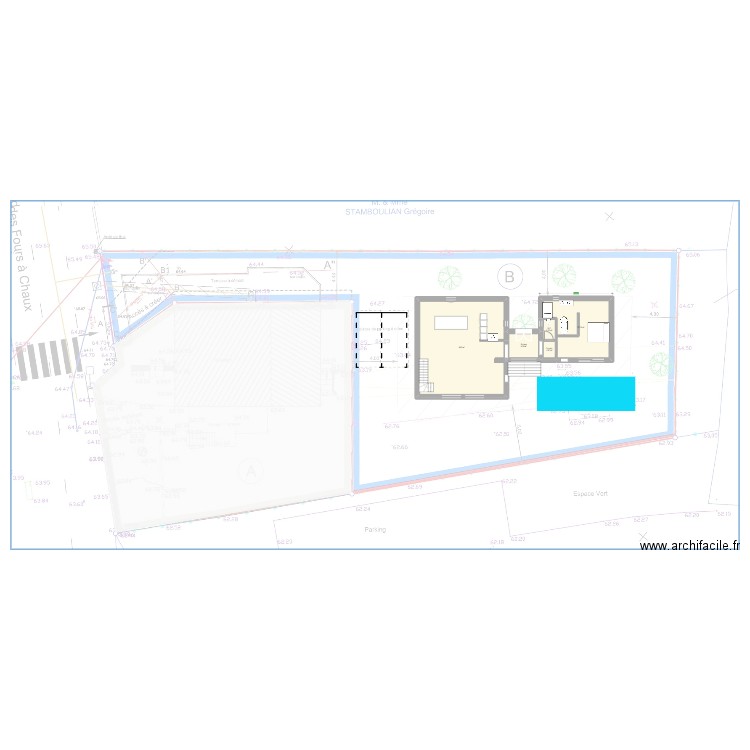 FOURS A CHAUX NEUF. Plan de 0 pièce et 0 m2