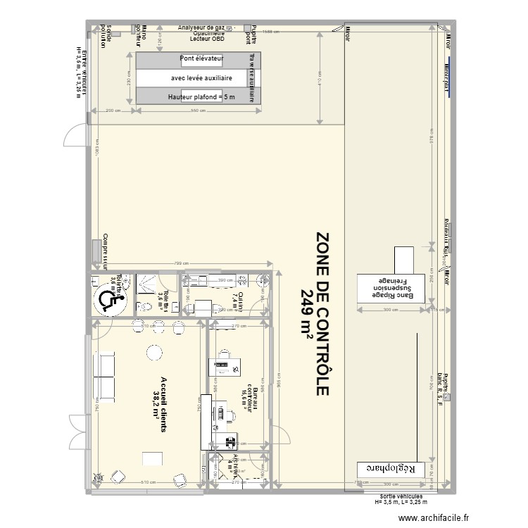 CCT VL  CLAIROIX. Plan de 7 pièces et 321 m2