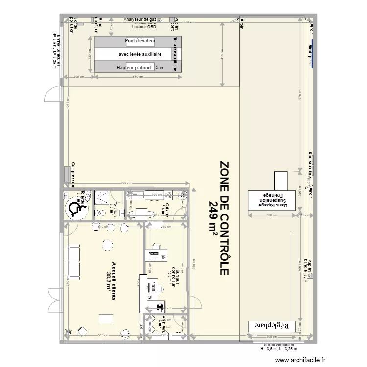 CCT VL  CLAIROIX. Plan de 