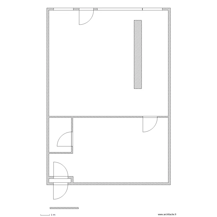 TABAC MARNE. Plan de 