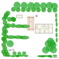 plan 1er &eacute;tage avec grande chambre cot&eacute; nord et salle de douche Version 2022 05 07