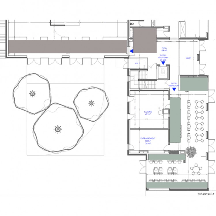 Plafond Chouette. Plan de 0 pièce et 0 m2