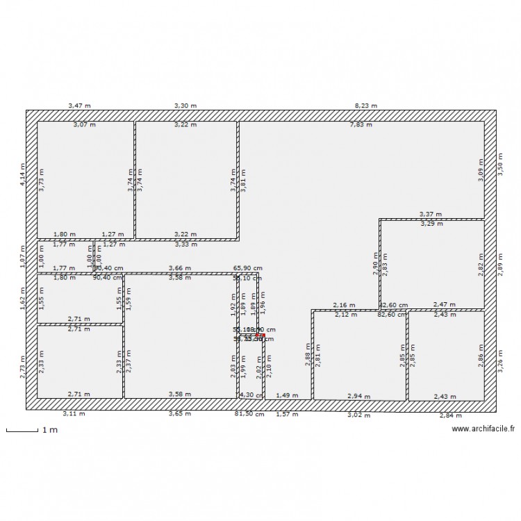 plan maison définitif. Plan de 0 pièce et 0 m2