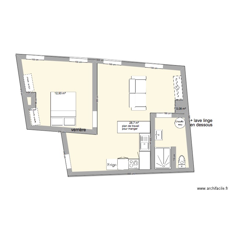 APPART 4EM. Plan de 0 pièce et 0 m2